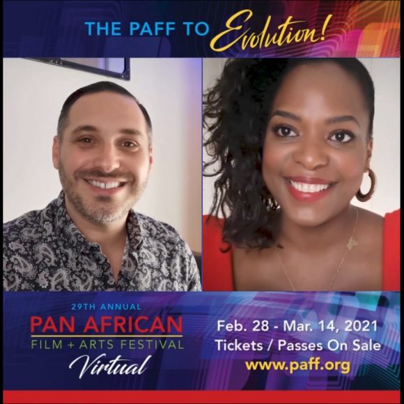Présentation de la série par le réalisateur et l'actrice principale au Pan African Film Festival de Los Angeles